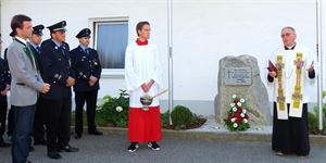 2018-08-14 Gedenksteinsegnung Feuerwehr Weiding 1