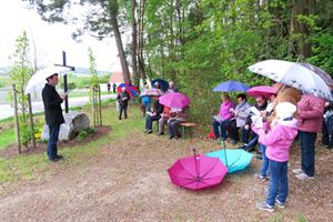 2019-05-08 - Maiandacht Straßenkreuz Weiding-Zelz